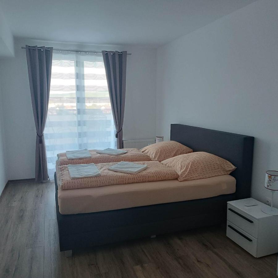 Neue, Moderne Penthousewohnung Сігішоара Екстер'єр фото